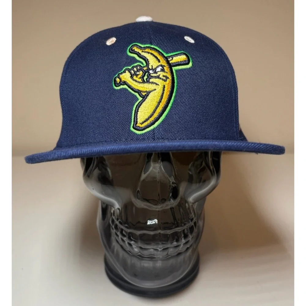 Savannah Bananas Zephyr Flex Fit Hat | Blue | NWT | XL